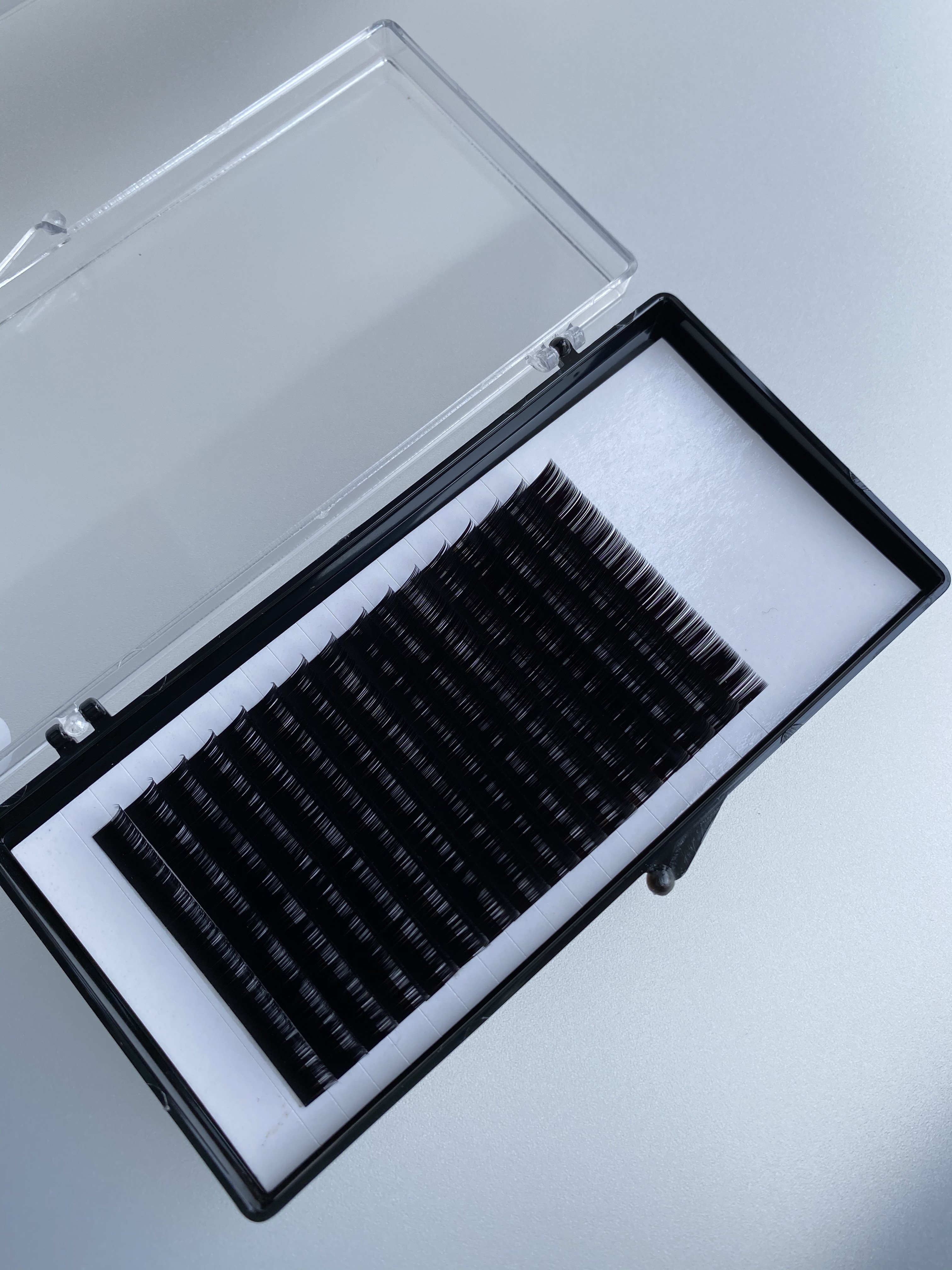 Individual Eyelash Extension C D L Curl Synthetic Mink Korean Custom OEM Customized J B Lash Extension Private Label Eyelashes