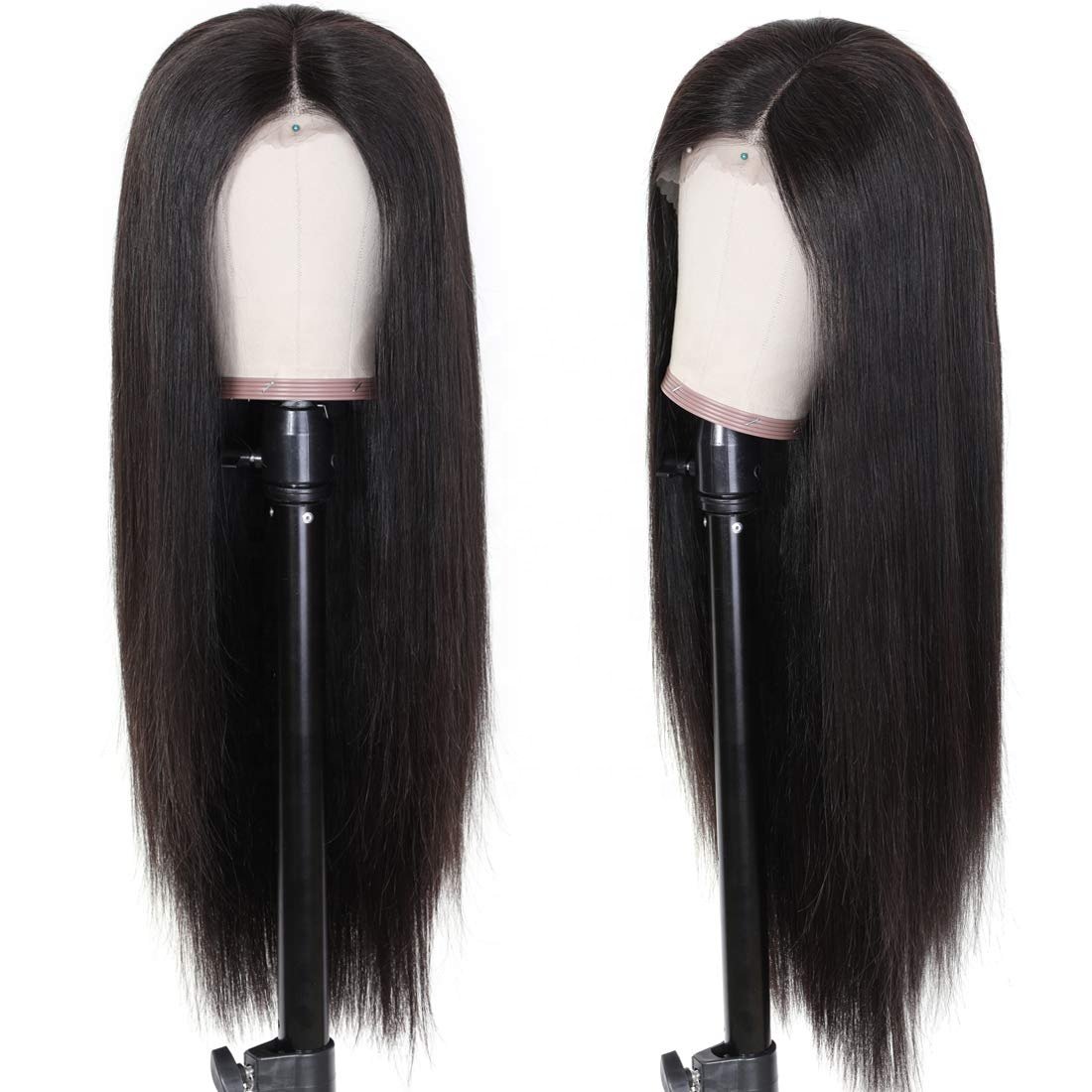 Natural Straight Human Hair Extensions From Viet Nam Vendor Stylist Make Wigs With Lace Closure Frontal