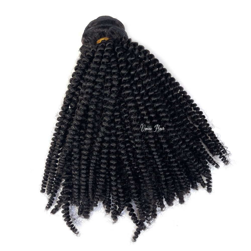 VMAE Cambodian Remy Wholesale Unprocessed Deep Afro Kinky Curly Raw Hair Weft Bundles Human Hair Extensions