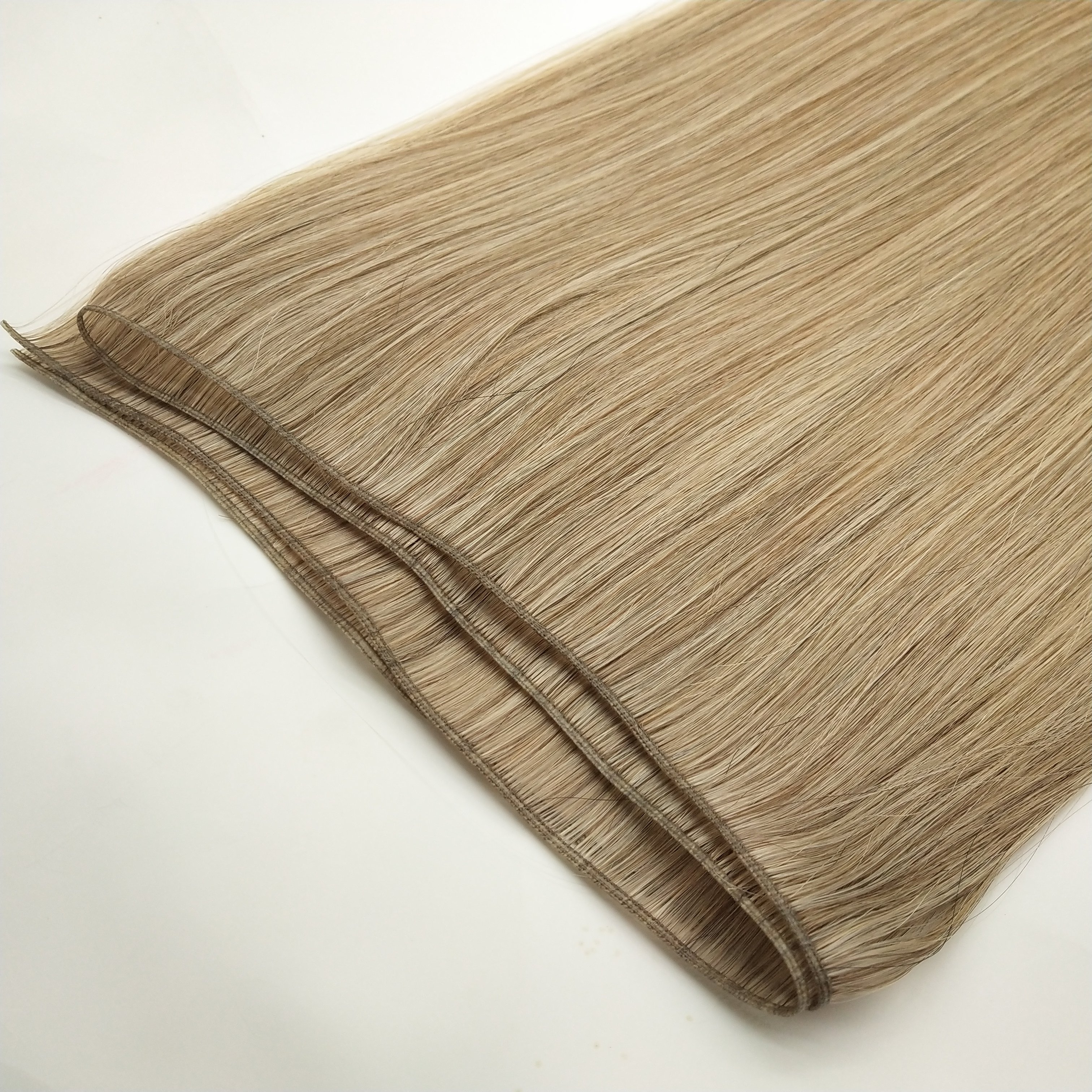 Salon Quality Cuticle Intact Remy Genius Weft 12A Double Drawn Virgin Genius Weft Human Hair Extensions