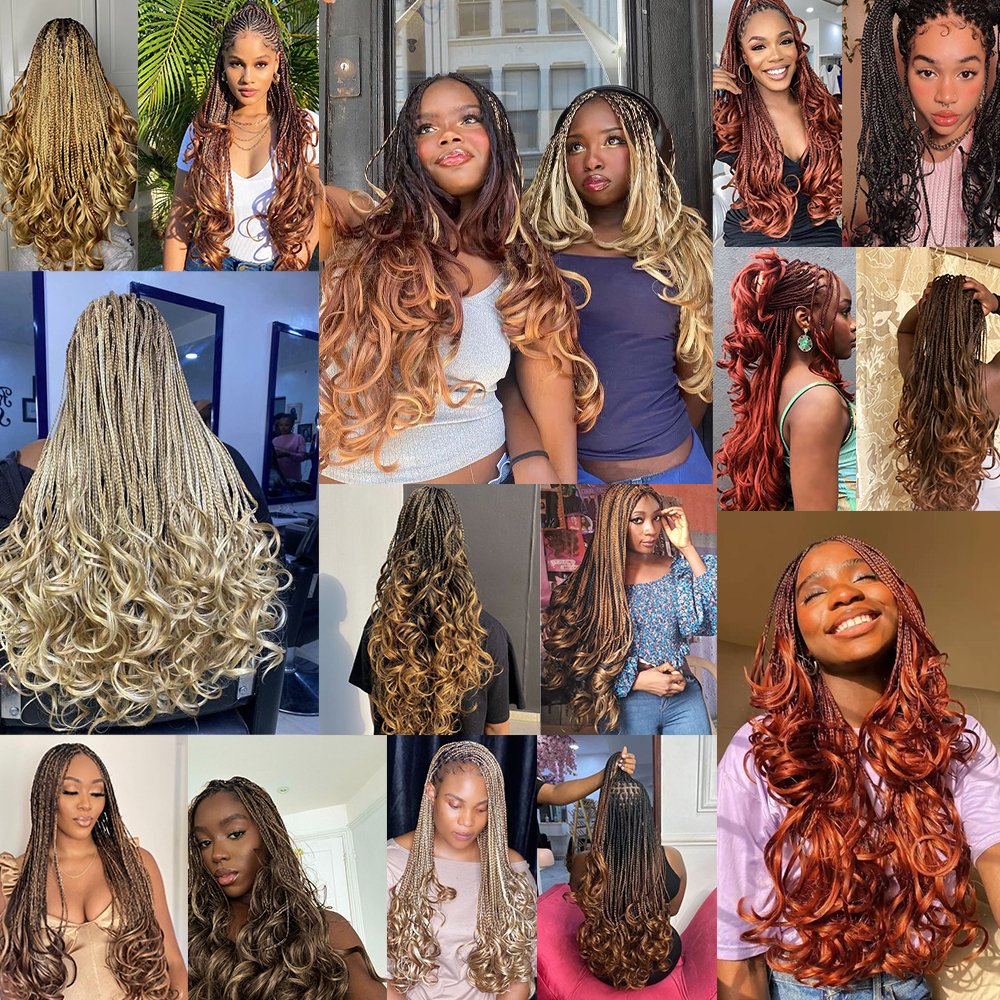 AliLeader Spiral Curl Wavy Braiding Hair Attachments Synthetic Braids Curly Hair Extensions Wholesale Cheap Wavy Braiding Hair