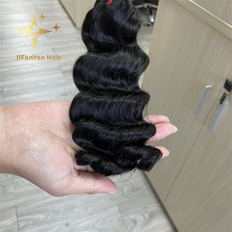 Wholesale Original Loose Deep Wave Bulk Human Hair for Braiding No Weft Brazilian Virgin Curly Human Hair Extension