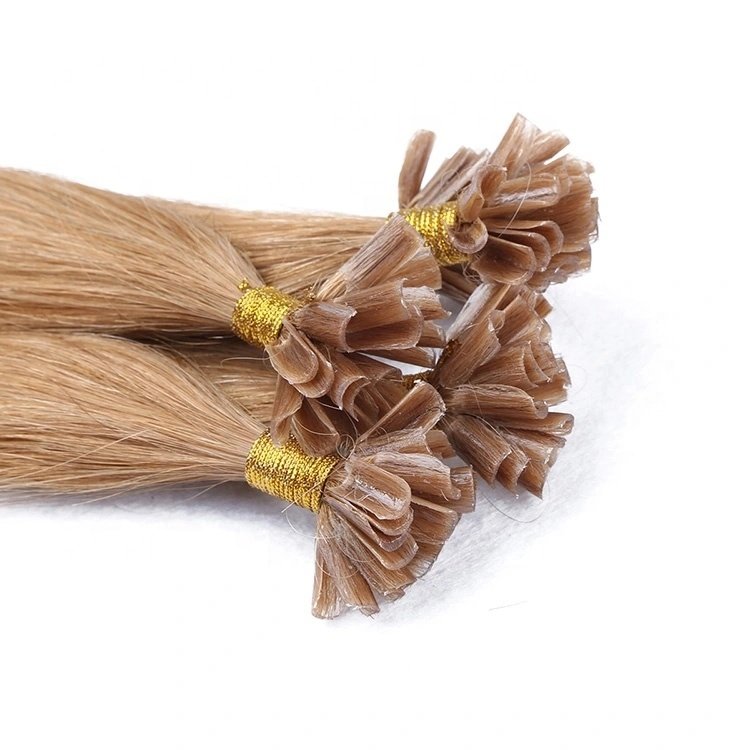 Italy Strong Glue Pre Bonded U Tip Hair Extensions 1g Nail Tip Hot Fusion Hair 100% Remy Keratin Human Hair extensions