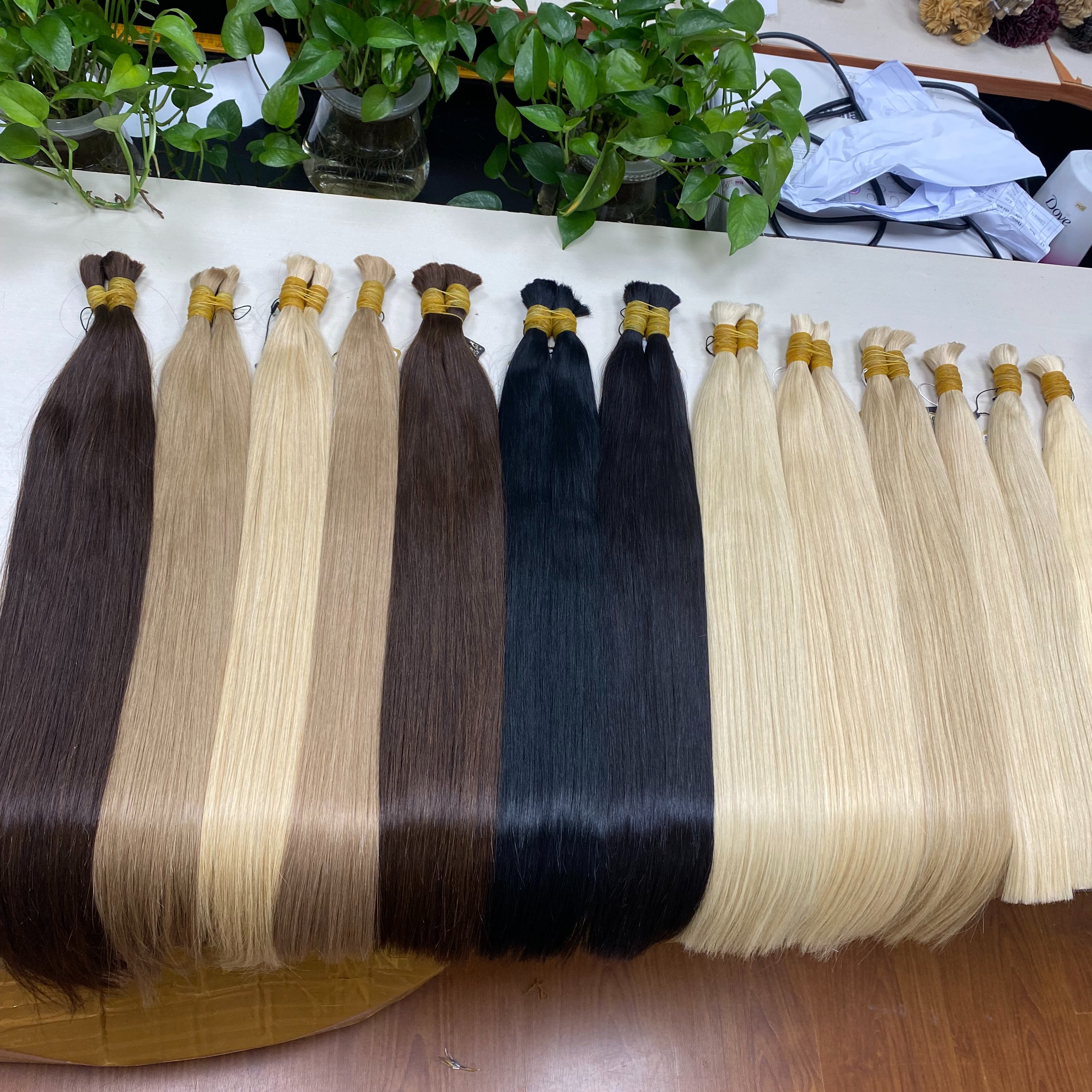 Hair Bulk Wholesale Hair Vendors Virgin Bundles Human Hair Extension