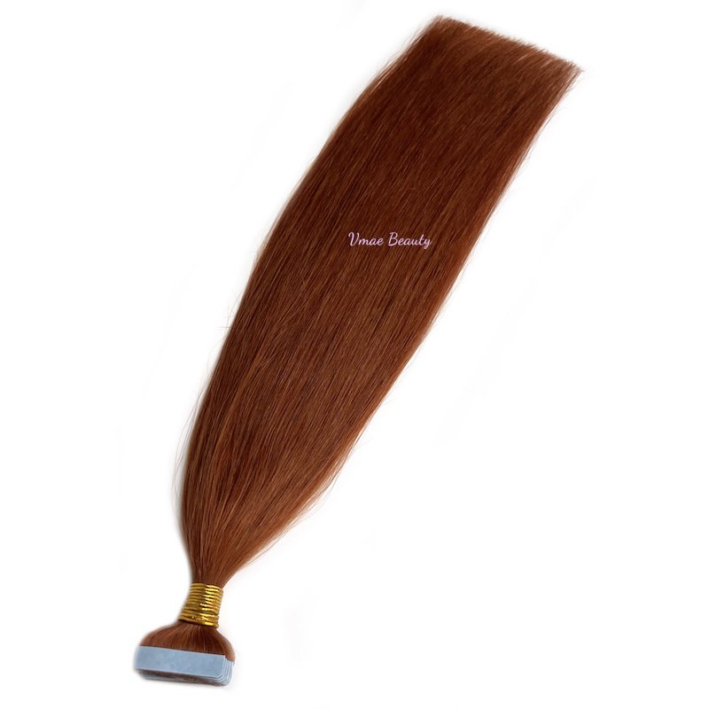 Vmae Wholesale Virgin Remy Malaysian Hair Extensions Brown #2 #4 18 27 613 Blonde Natural Wave Wavy Raw Tape Ins Wigs Human Hair