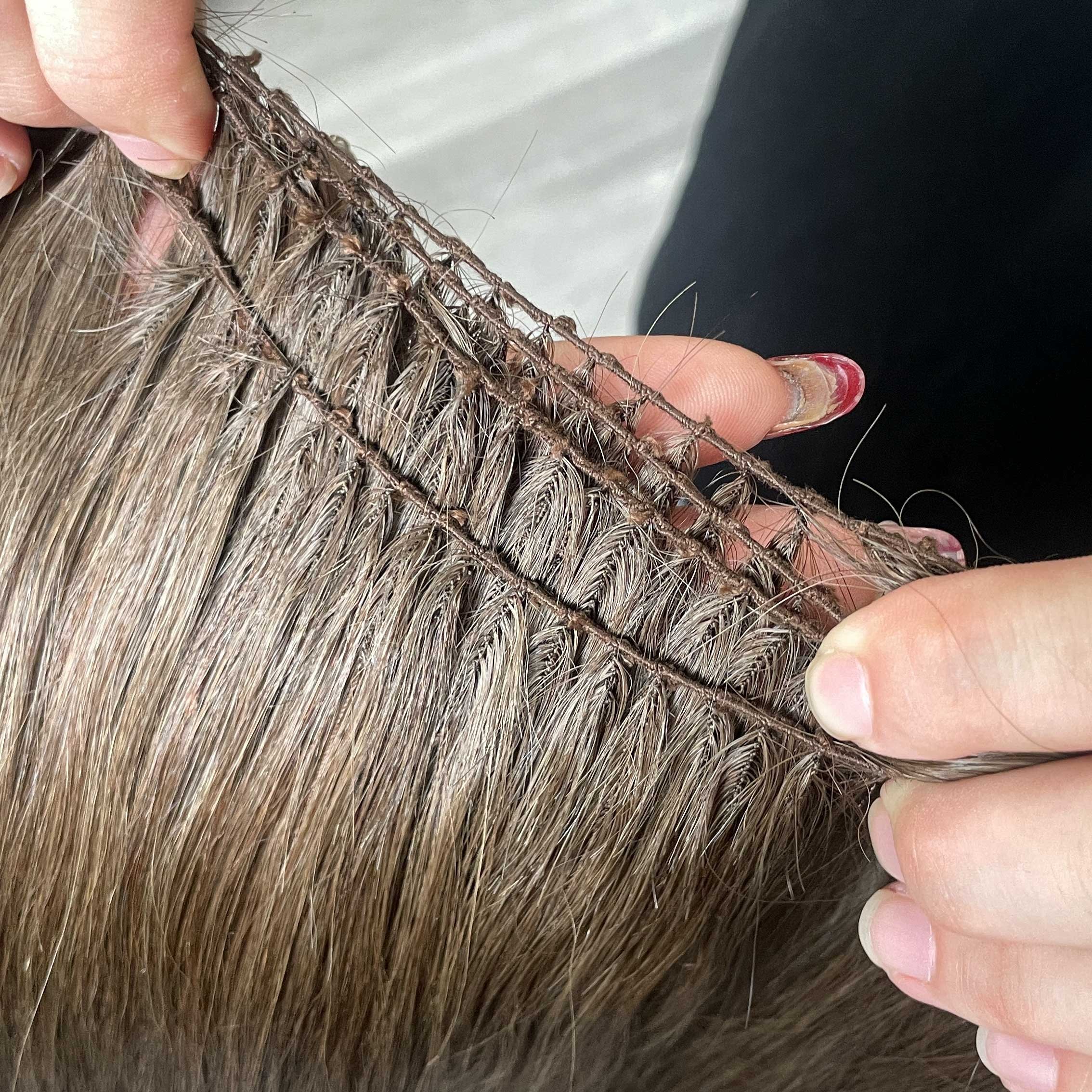 2023 New Arrival Thin and Strong invisible double drawn feathers hair Newest feathering hair extensions human hair
