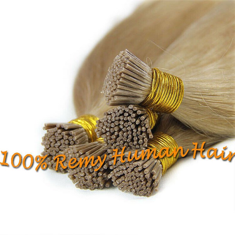 100% remy hair extensions i tip russian virgin i-tip hair extensions straight double drawn i tip human hair extensions