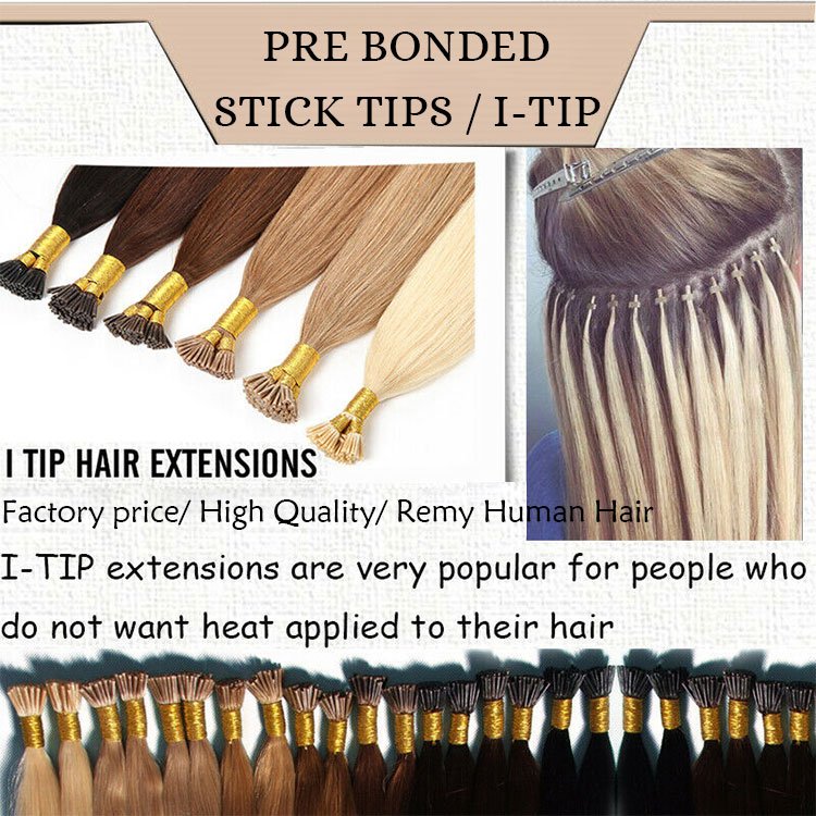 100% remy hair extensions i tip russian virgin i-tip hair extensions straight double drawn i tip human hair extensions