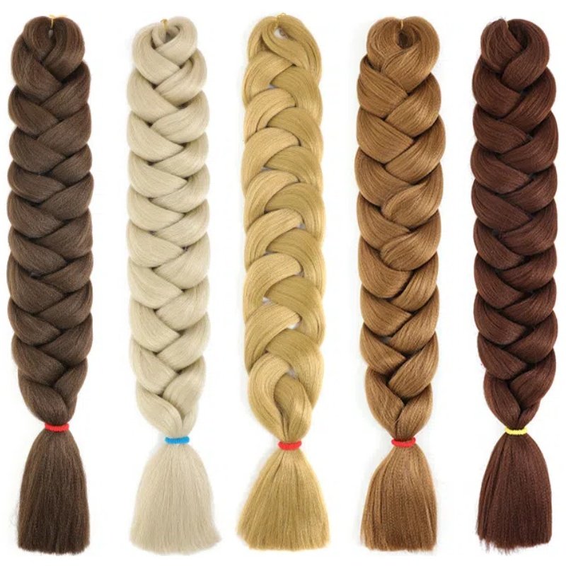 Wholesale jumbo hair Braids hairstyles 165g 82inch for black women and black synthetic extensionsic Braiding Hair
