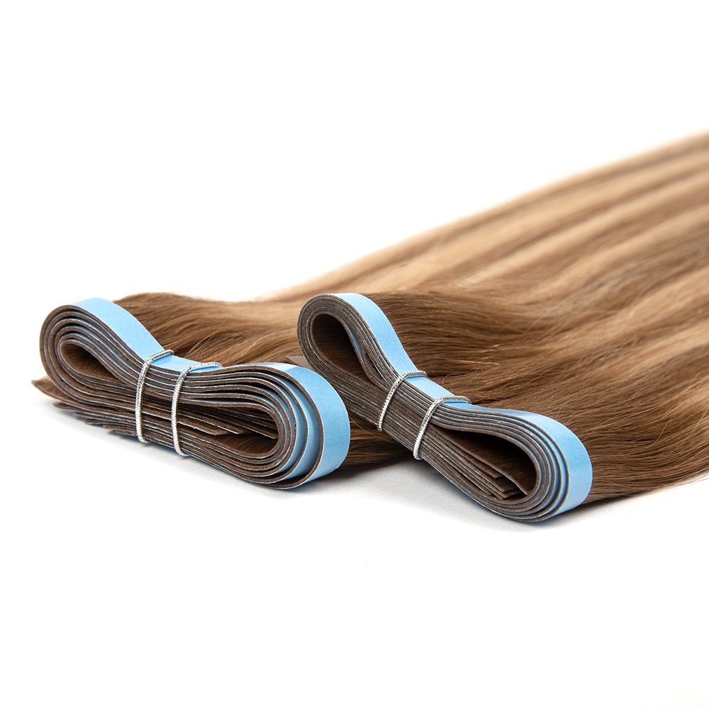 invisible Injection tape in tape hair extension skin weft injected tape weft in virgin hair extensions