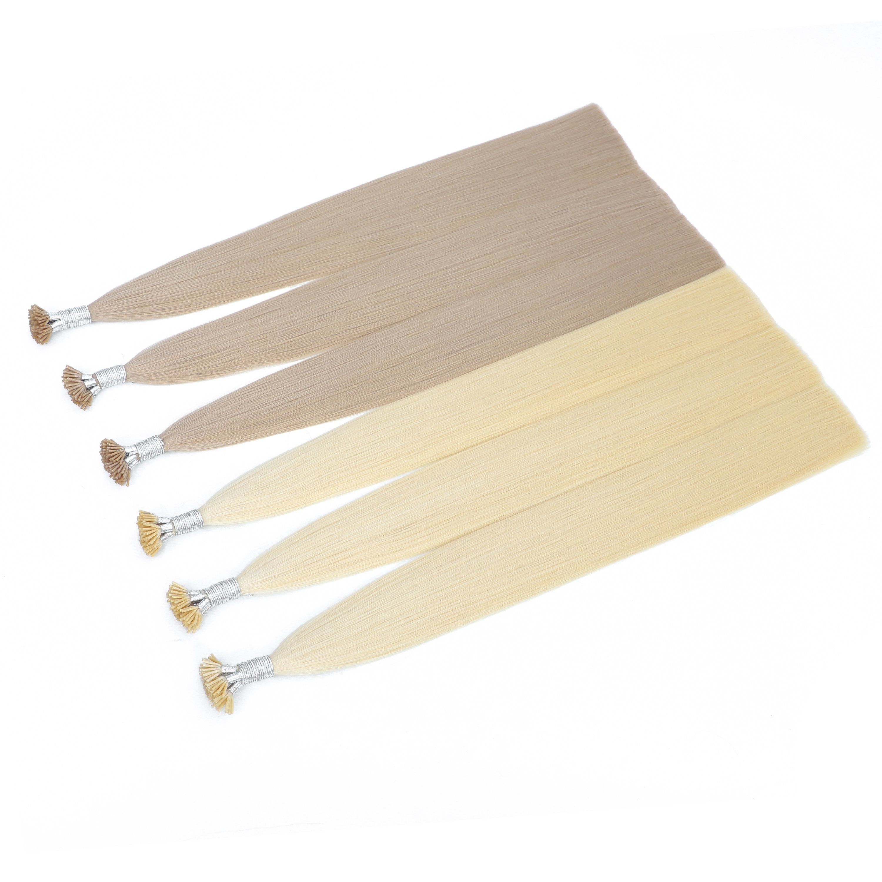Remy Human Hair Extensions Wholesale Double Drawn Pre-bonded Stick Tip I Tip Hair Extension Remy Best Quality Human Hair