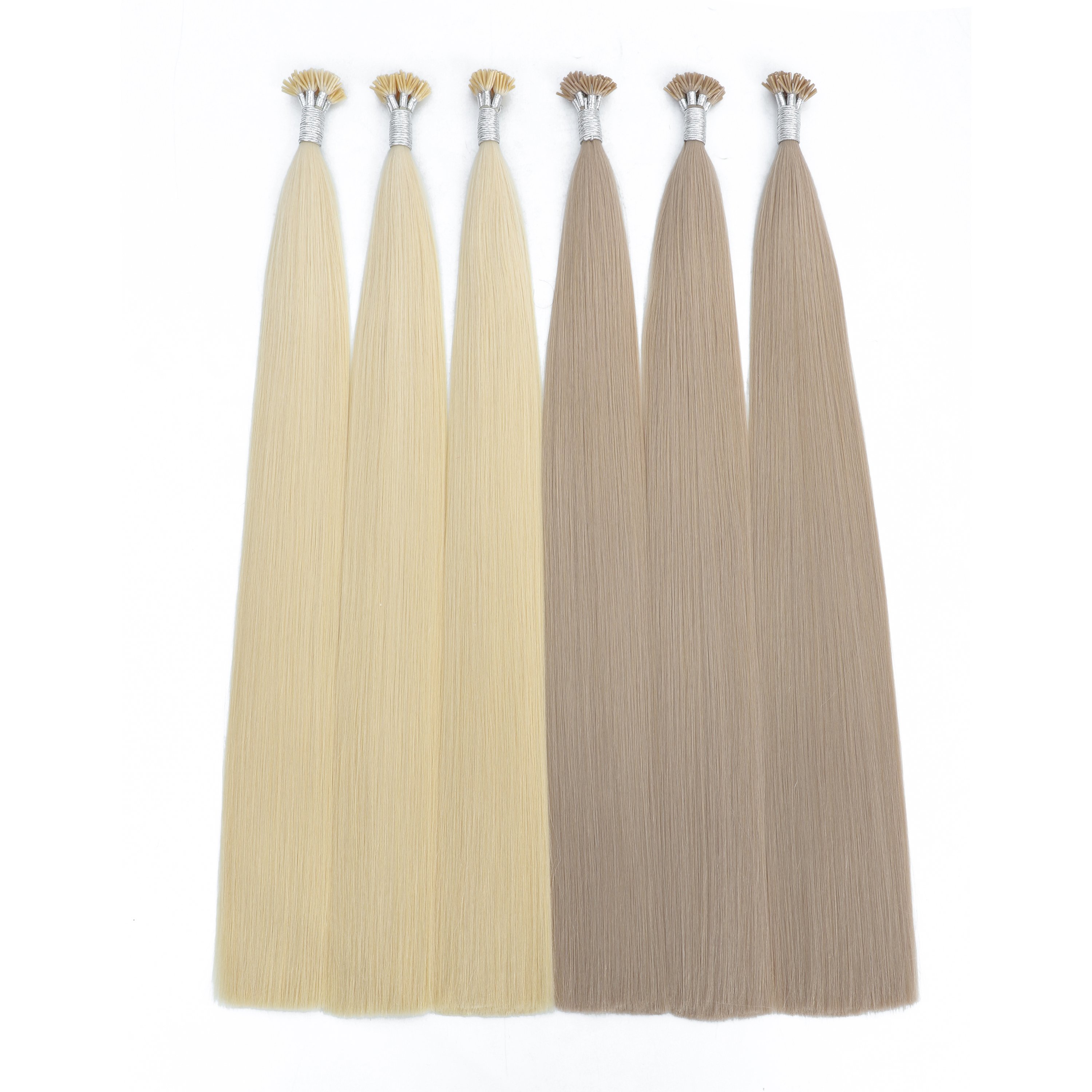 Remy Human Hair Extensions Wholesale Double Drawn Pre-bonded Stick Tip I Tip Hair Extension Remy Best Quality Human Hair