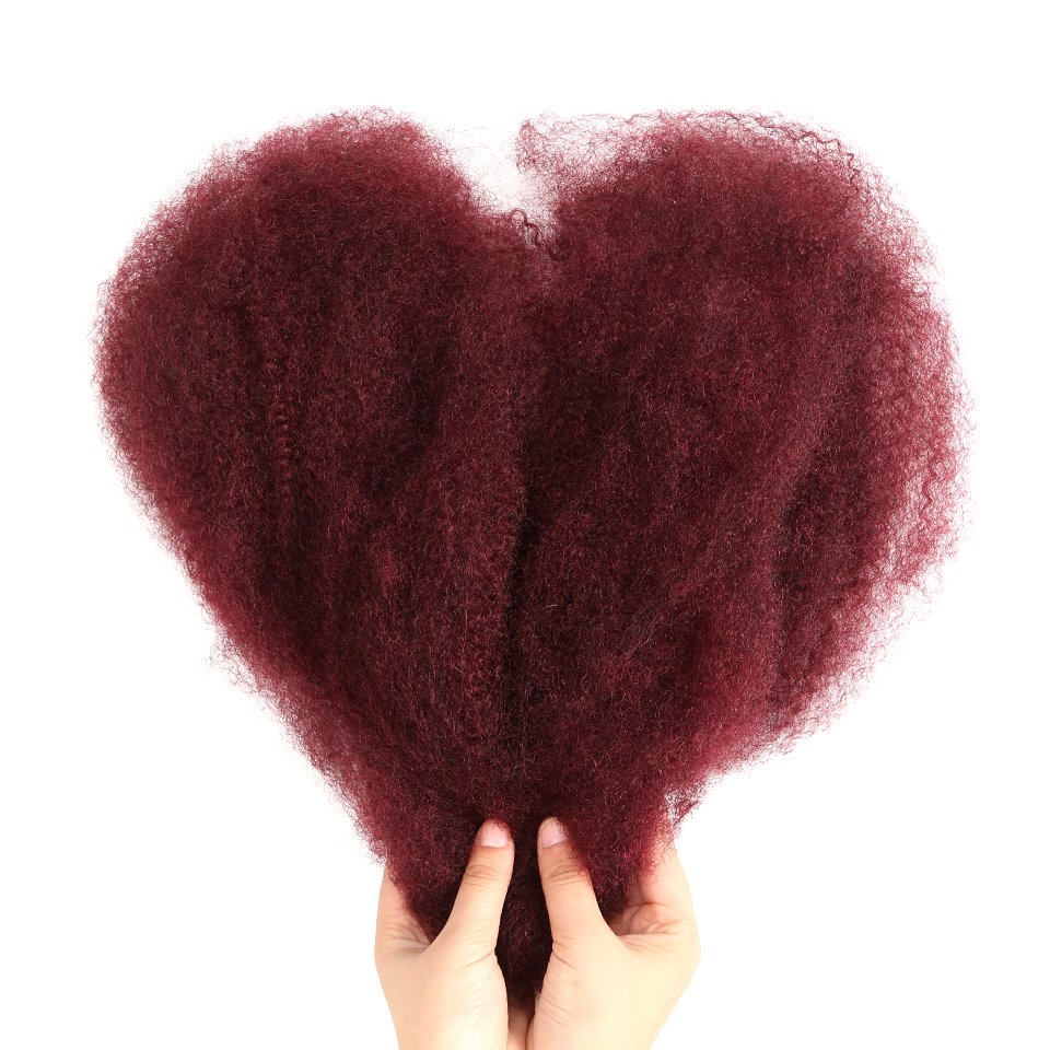 Best selling Afro kinky bulk indian temple remy wholesale virgin hair weave cuticle aligned one donor raw human hair extension