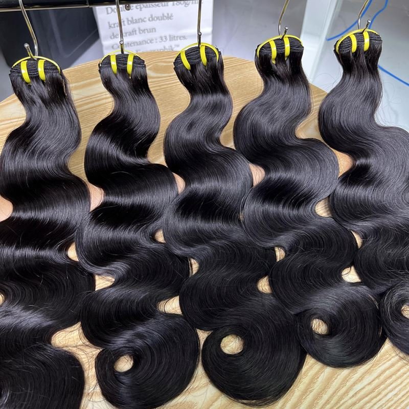 12A Grade Wholesale Raw Virgin Cambodian Body Wave Bundles Vendor Cuticle Aligned Human Hair Extensions Bundle