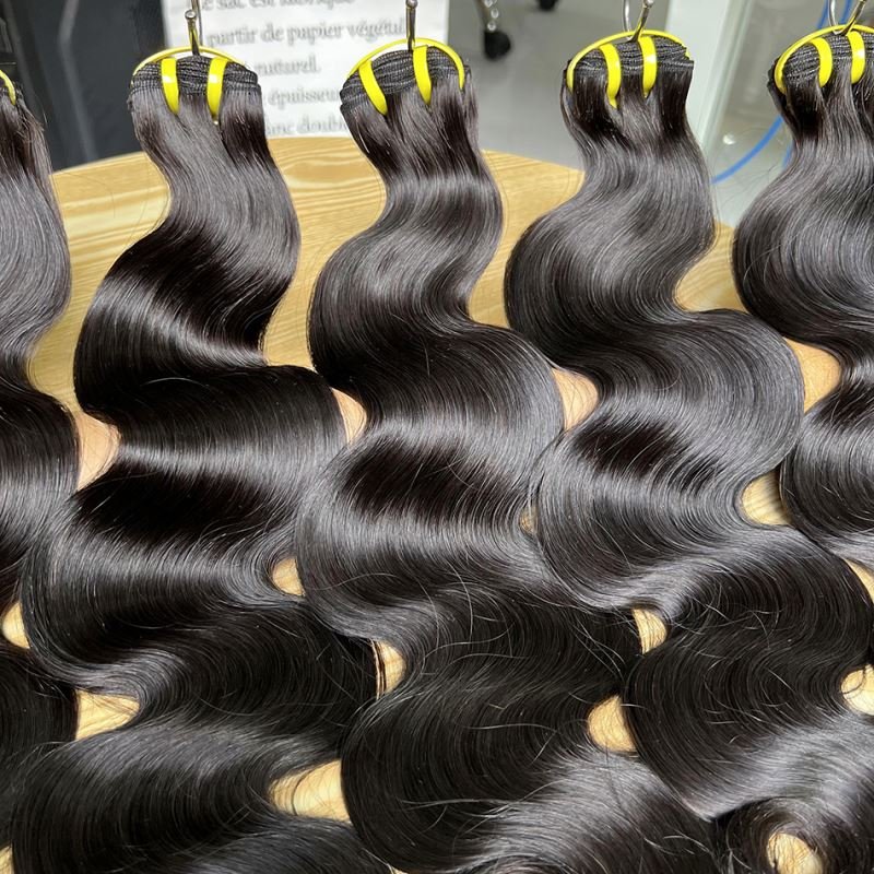 12A Grade Wholesale Raw Virgin Cambodian Body Wave Bundles Vendor Cuticle Aligned Human Hair Extensions Bundle