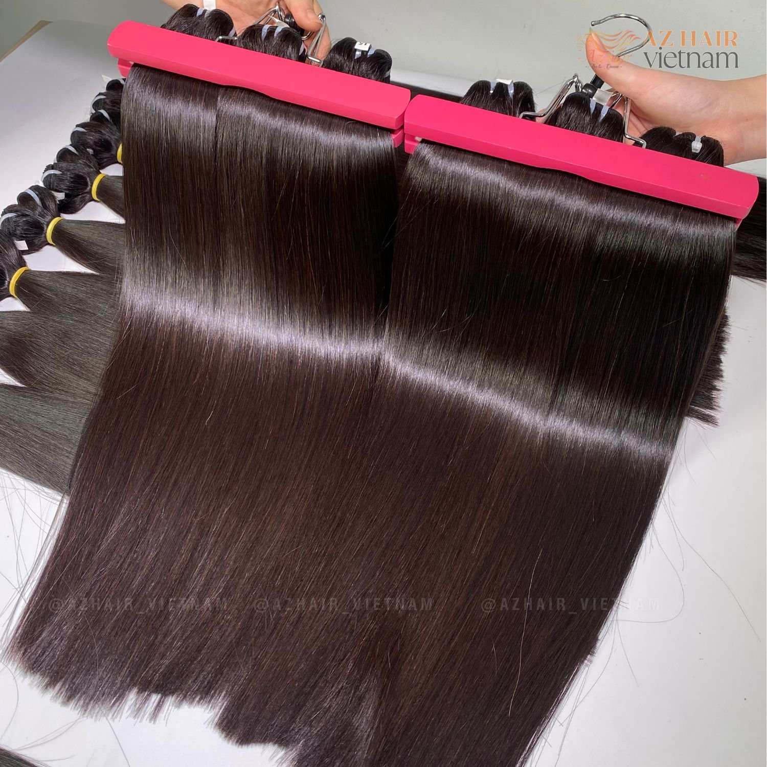 Top Quality Double Drawn Virgin Raw 100% Remy Human Hair Raw Cuticle Aligned Hair Vietnamese Human Hair Wholesale