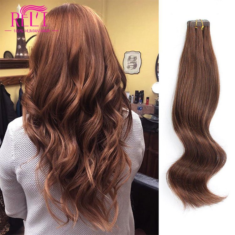 Factory tape hair extension FREE drop shipping seamless long bone straight virgin cuticle aligned cheap human hair extensions
