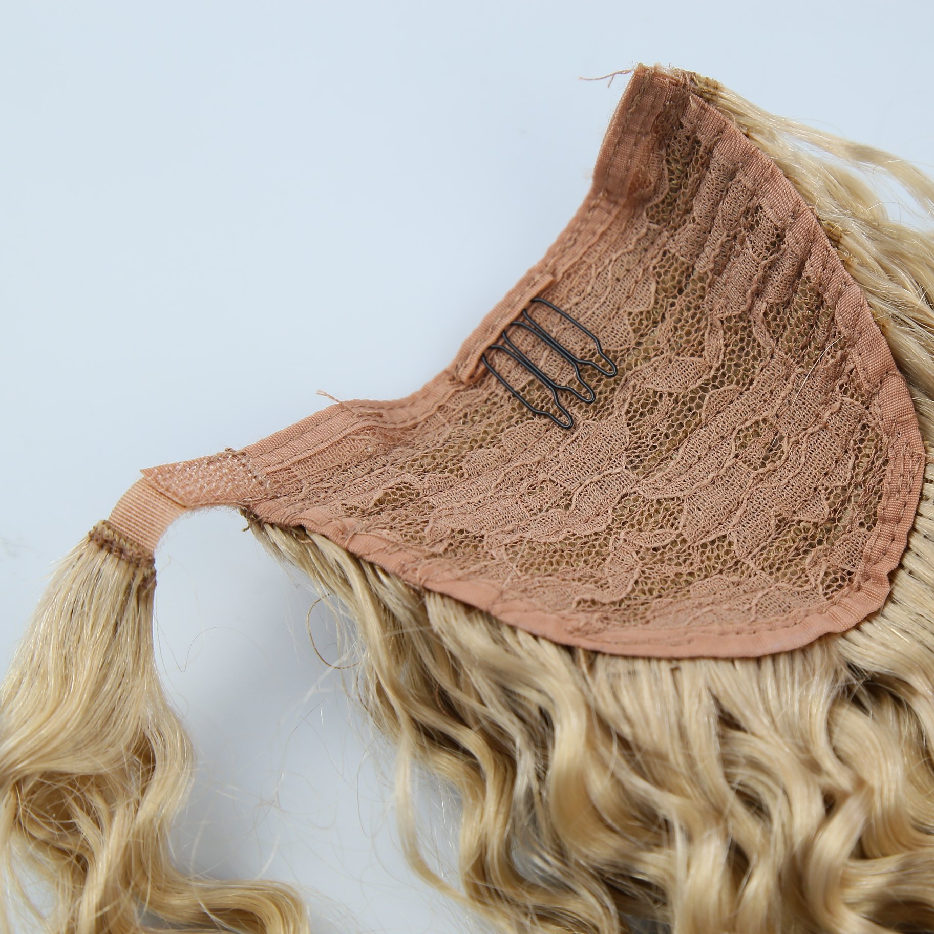 Natural Human Hair Ponytail With Clips Extension 100g Full Ponytail Hair Wrap Around hair extension