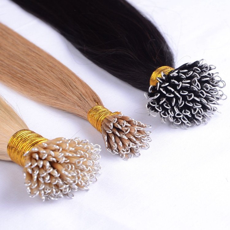 Nano Ring Hair Extensions virgin cuticle full human remy hair