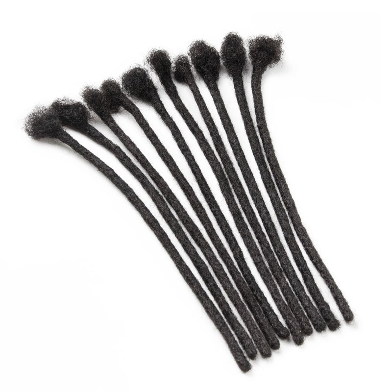 bubu locs dreadlocks human braids ponytail locs extension orange nu locs