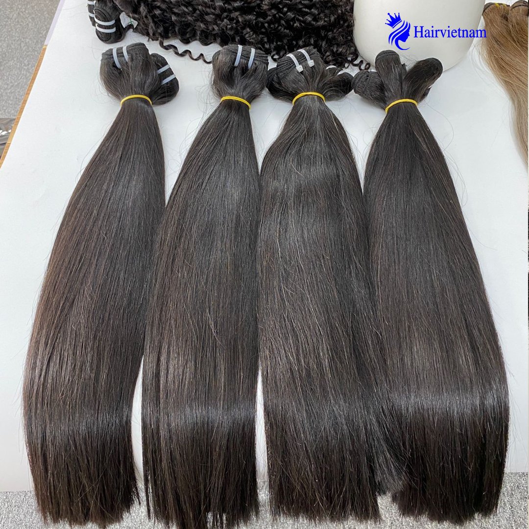 Raw vietnamese hair wholesale vendors cuticle aligned hair double drawn