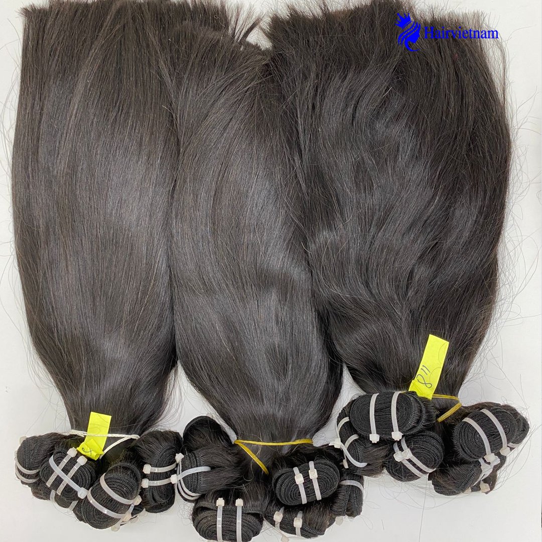 Raw vietnamese hair wholesale vendors cuticle aligned hair double drawn