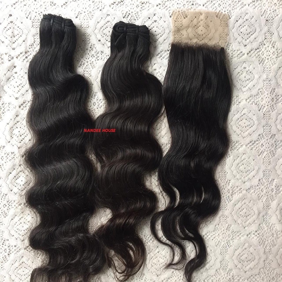 Raw Indian diy Hair Unprocessed Virgin Natural Straight Wavy Hair Vendors Cuticle Aligned Raw Human Hair Soft genius weft