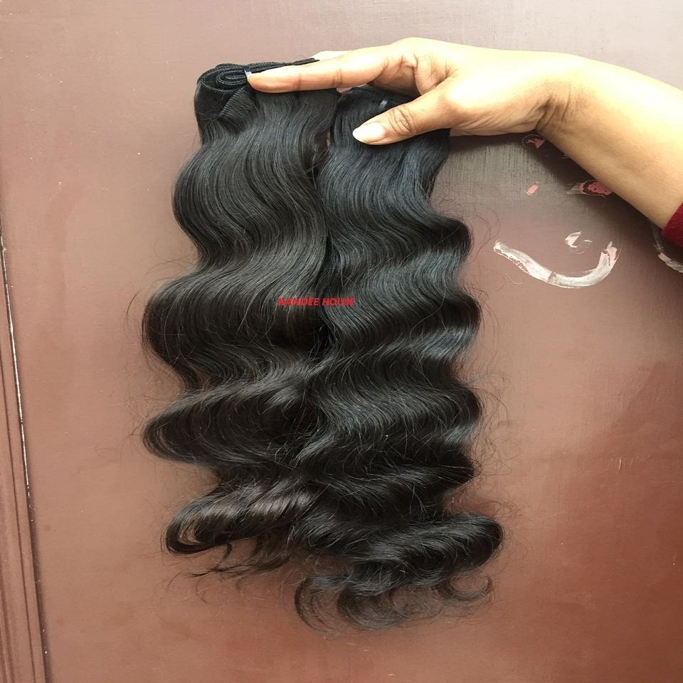 Raw Indian diy Hair Unprocessed Virgin Natural Straight Wavy Hair Vendors Cuticle Aligned Raw Human Hair Soft genius weft