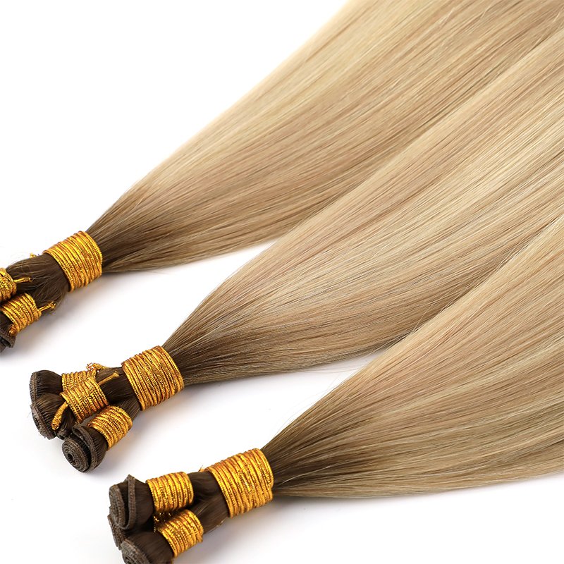 LeShine New Design Genius Weft Hair Raw 100% Cuticle Aligned Human Hair Extensions 10a Grade Brazilian Hair