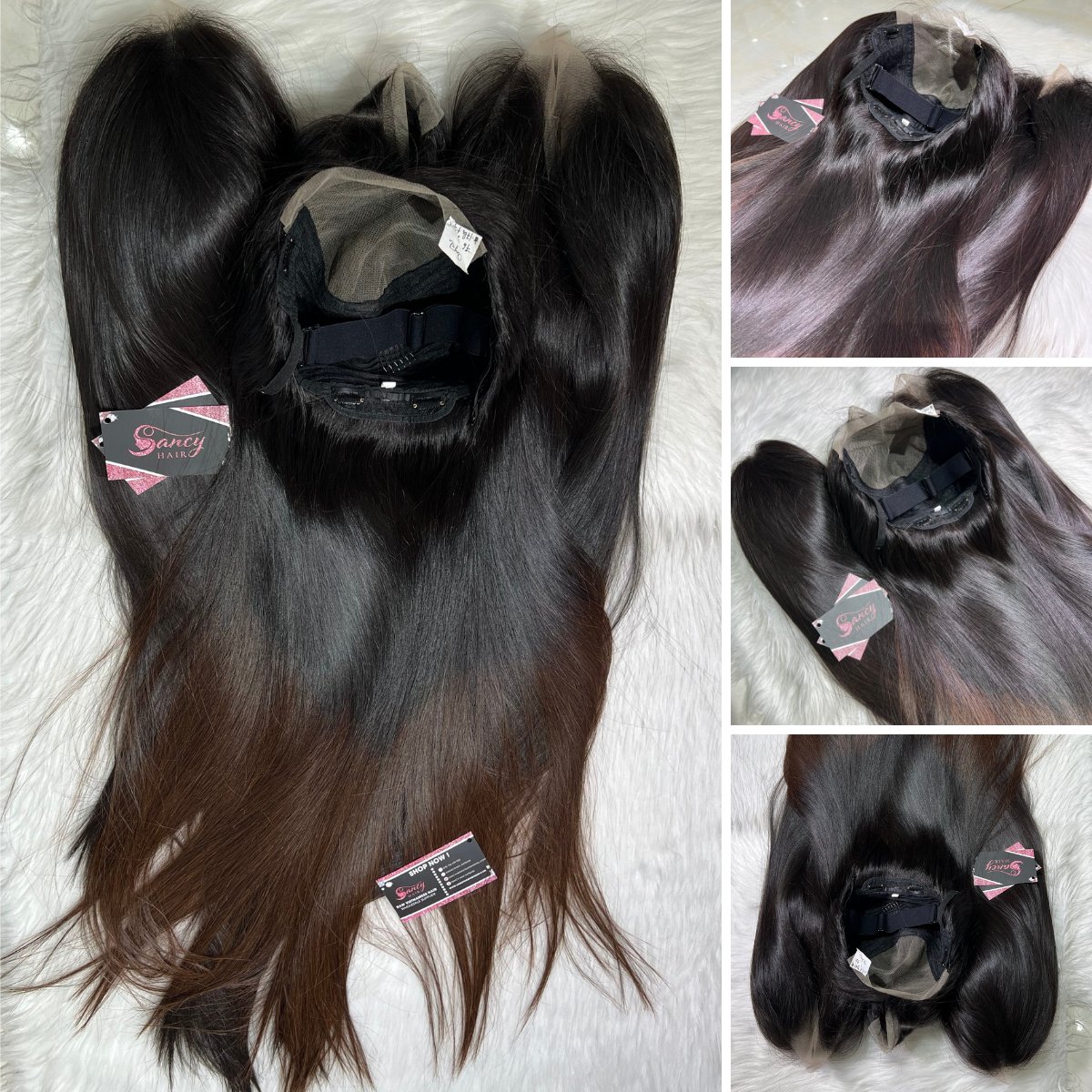 Full Cuticle Aligned 100% Raw Hair Extensions Double Drawn Quality Human Hair Wigs Lace for Black Women Human Hair Wigs