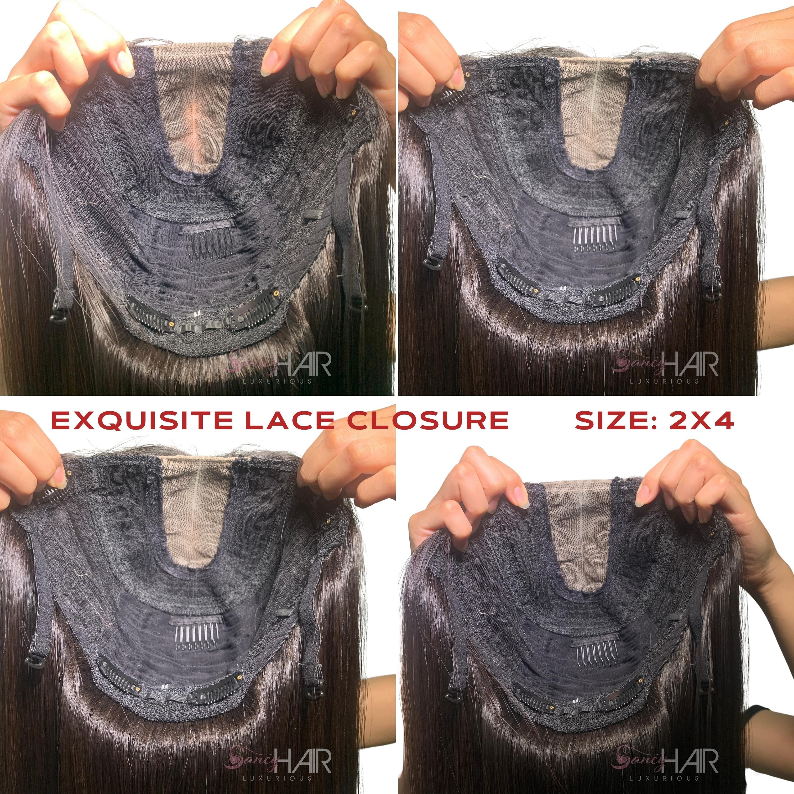Full Cuticle Aligned 100% Raw Hair Extensions Double Drawn Quality Human Hair Wigs Lace for Black Women Human Hair Wigs