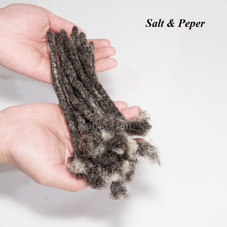 Wholesale Factory Price Bulk Dreadlocks Natural Man Short Locs Loc Extensions Human Hair Extension