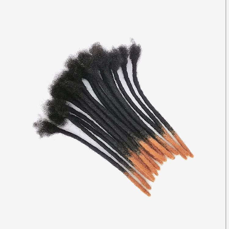 Wholesale Factory Price Bulk Dreadlocks Natural Man Short Locs Loc Extensions Human Hair Extension