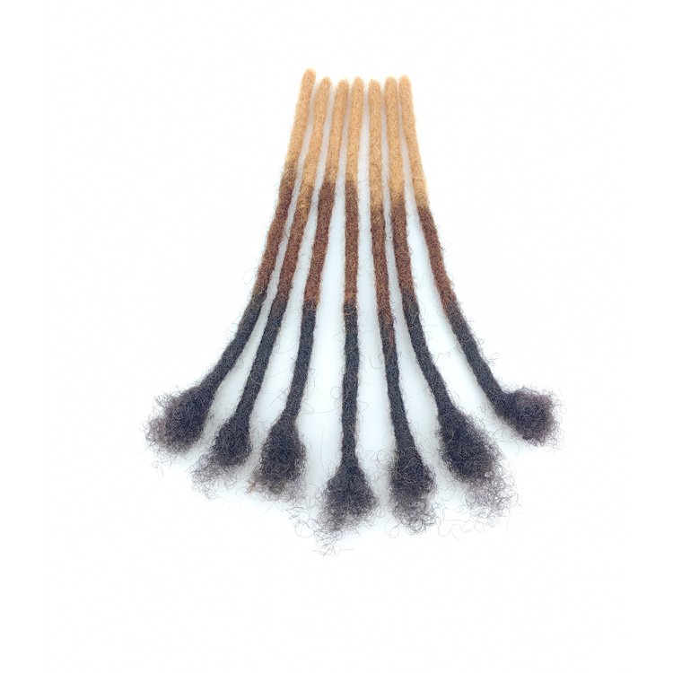 Wholesale Factory Price Bulk Dreadlocks Natural Man Short Locs Loc Extensions Human Hair Extension