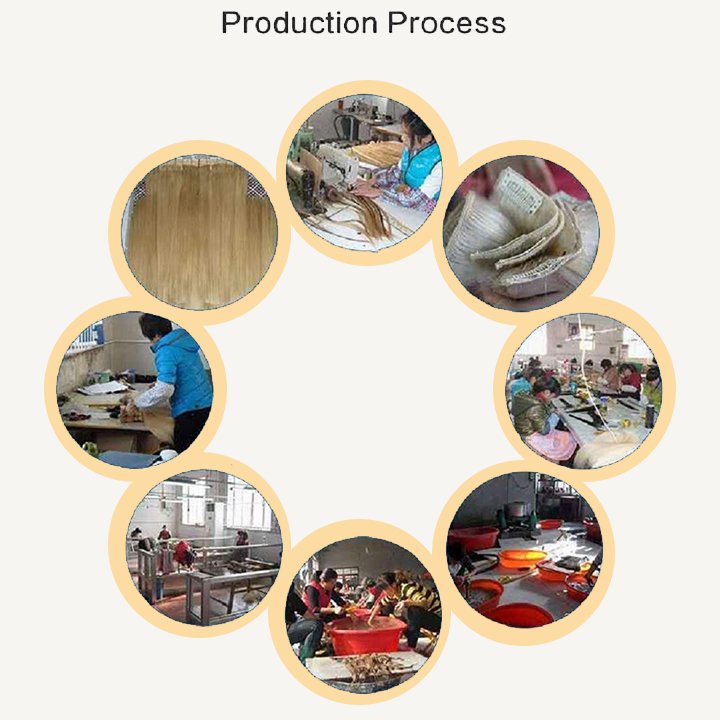 Factory Wholesale High Quality 100% Real Russian Virgin Human Hair Customization Color Nano Ring Human Hair Extensions