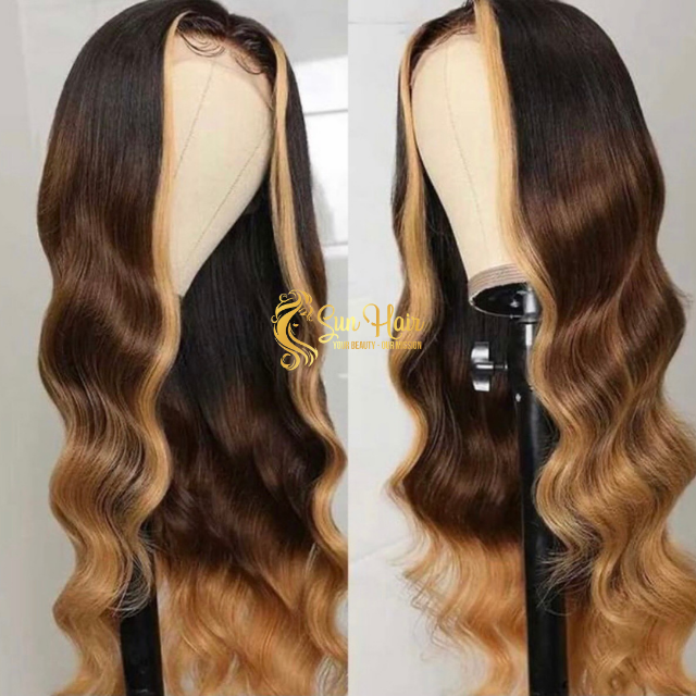 Wholesale And Retail Of High Quality Wigs Products With Many Different Styles And Colors 100% Human Hair Extensions By Sun Hair