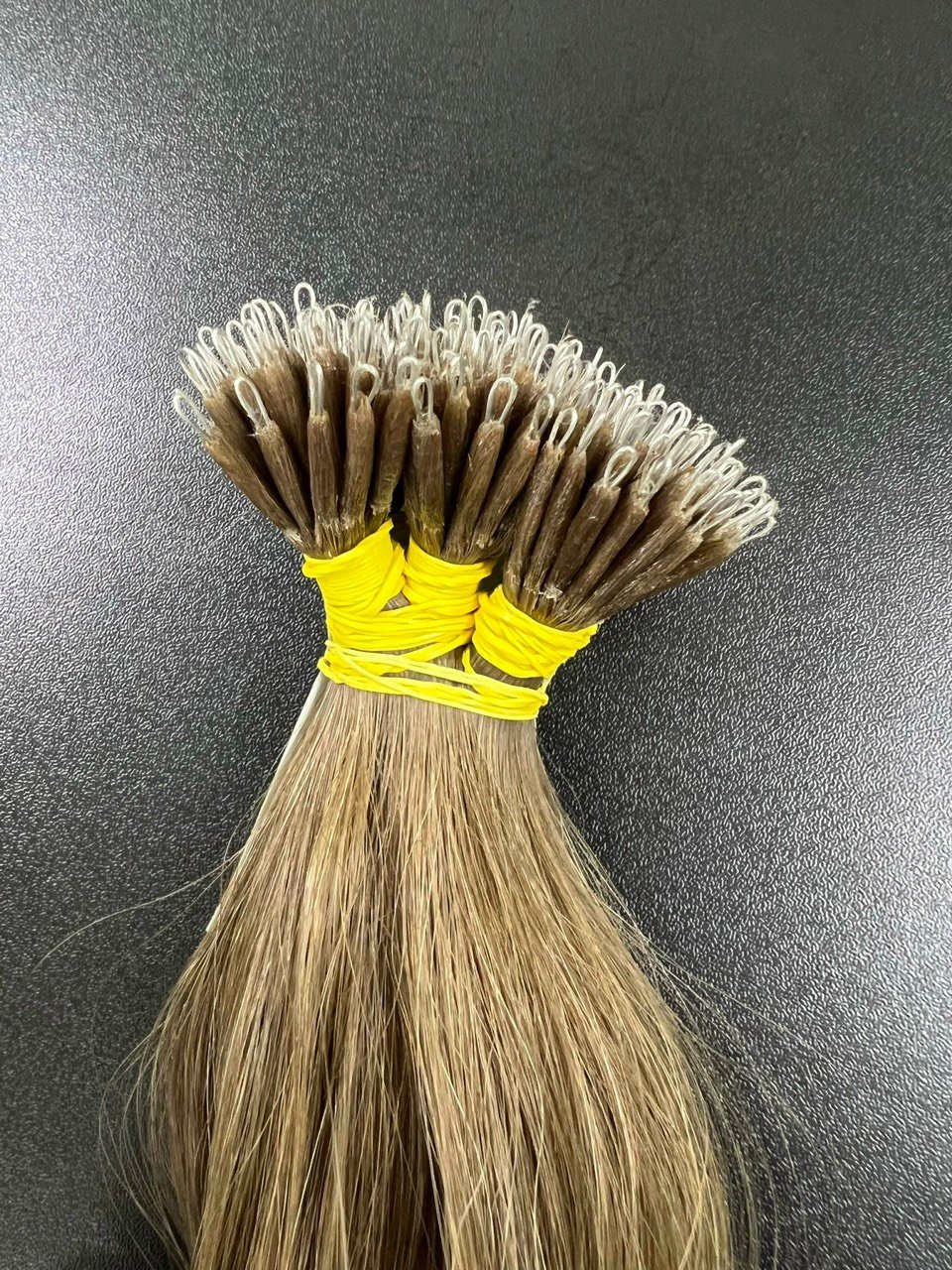 New 12a Top Quality Cuticle Aligned Raw Unprocessed Hair Double Drawn Remy Human Hair Extension For Nano Ring