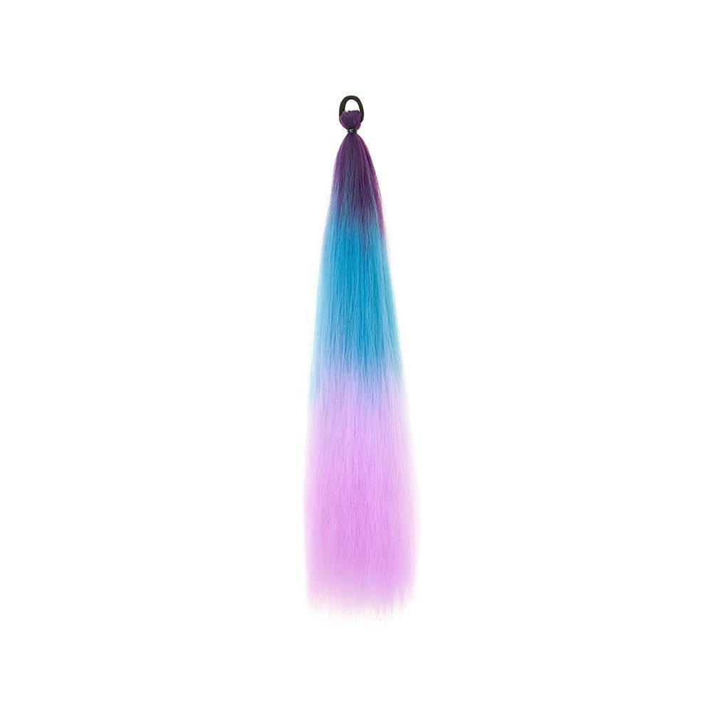 Wholesale Hairband Ponytail Braids Colored Gradient High Temperature Silk Dreadlock Braids Hair