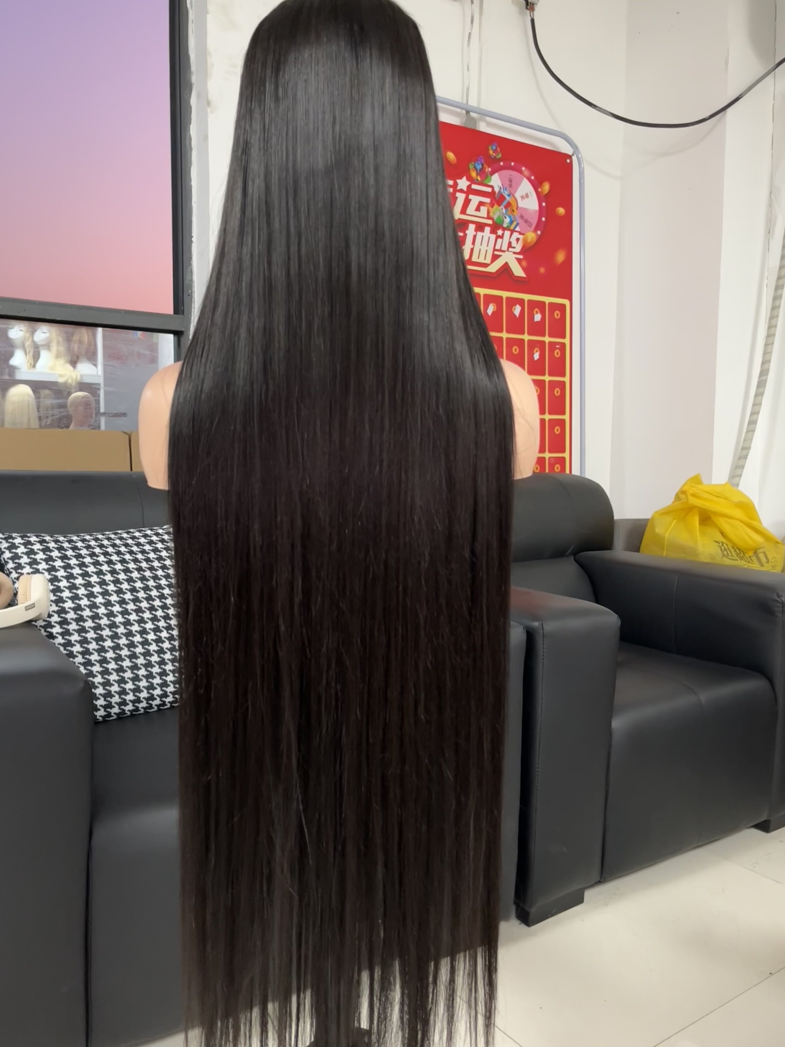 100% Raw Human Hair Extensions 5 by 5 Lace Closure Curly Wig Burmese Curl Straight Frontal Wig For Women