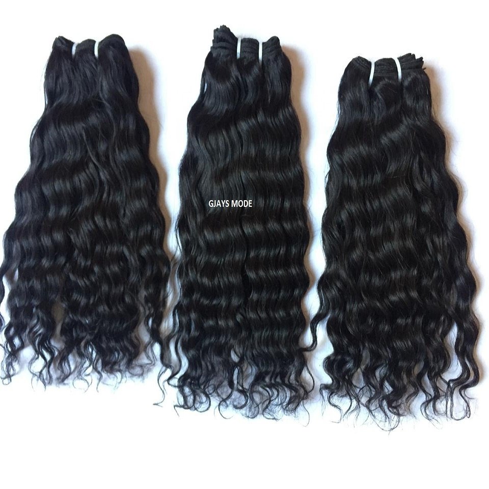 Unprocessed indian temple curly I Tip human hair wholesale genius weft Human Hair Extension weaves closures and bundles best hai