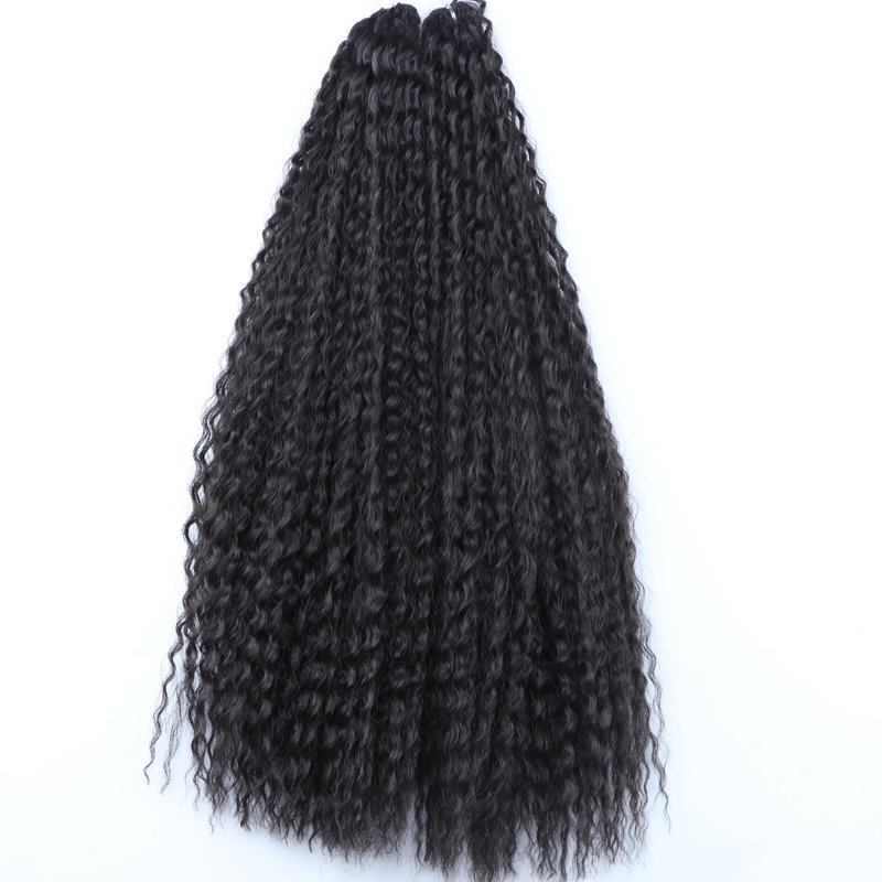 Brazilian Braids Hair extension 18inch 90gram Fox wave Jumbo crochet braid synthetic ombre braiding hair