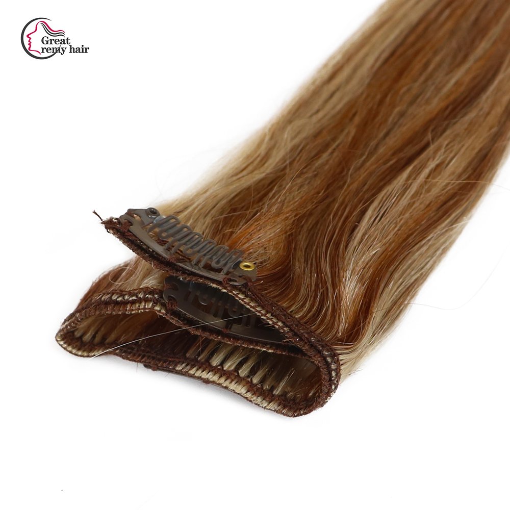 full head real top human hair extension clip in set 100% remy hair wholesale cheap natural raw virgin hair clip ins extensions