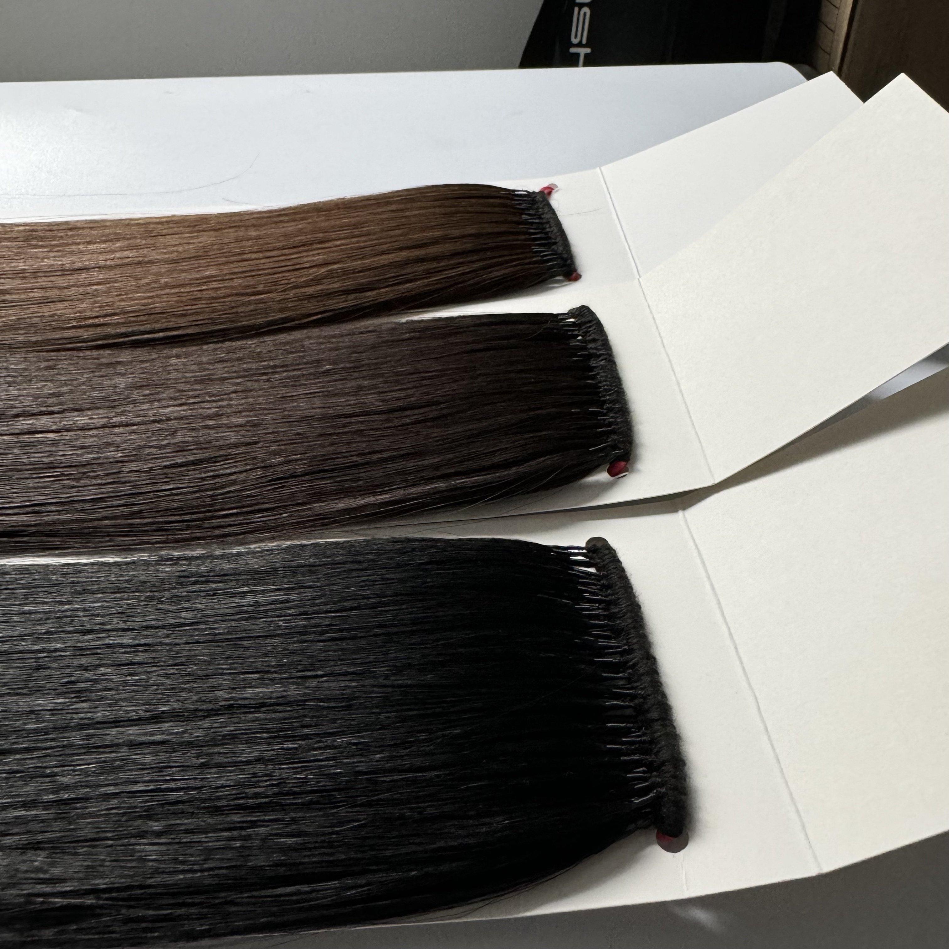 wholesale Japan Korea cotton virgin hair extension non folding hair extensions natural human hair extension for sal