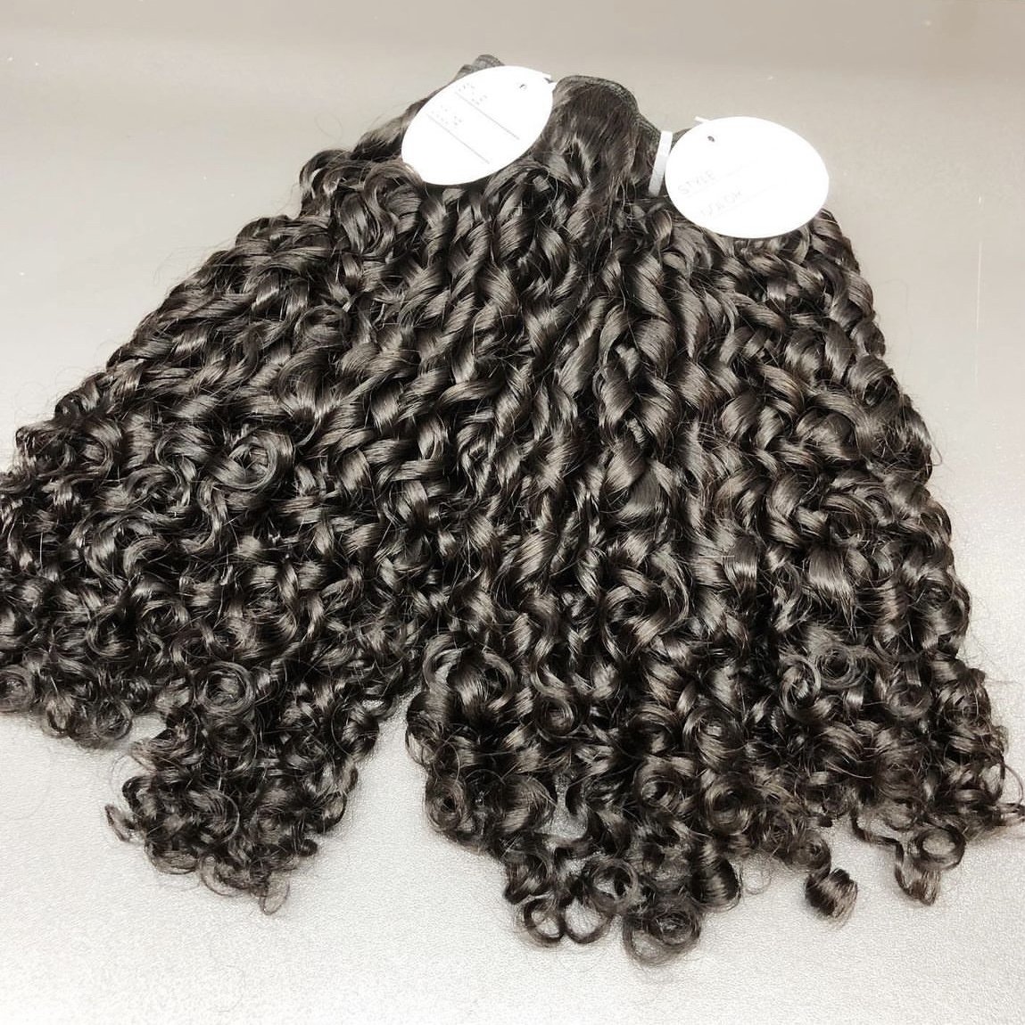 Raw burmese hair curly Vietnamese Raw Human Hair Extensions pixie Curly hair Burmese Curly