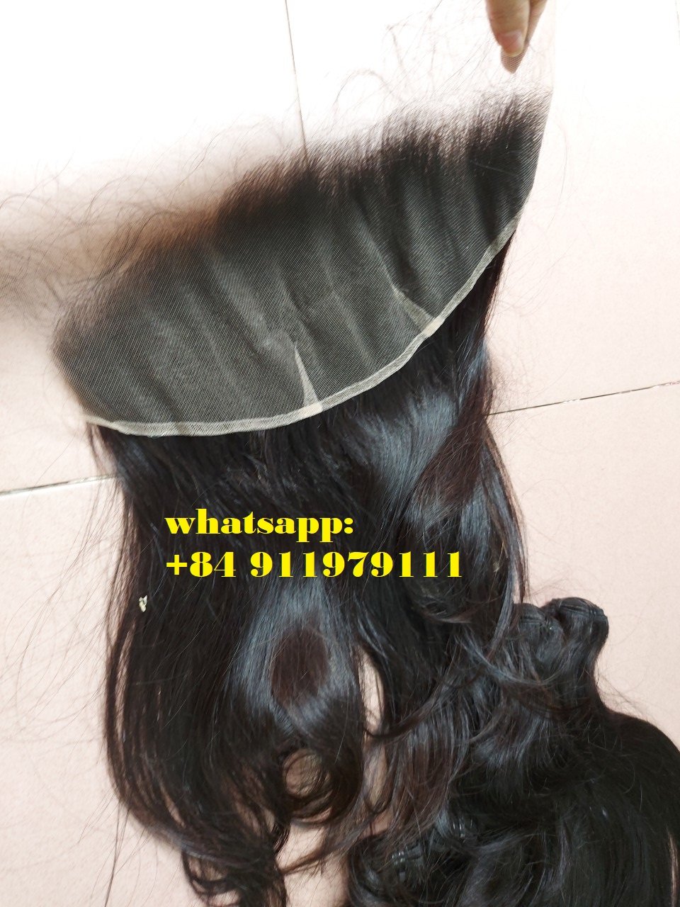 The best hd lace frontal natural straight human hair extensions lace 13x4 13x6 13x8 raw hair Vietnam