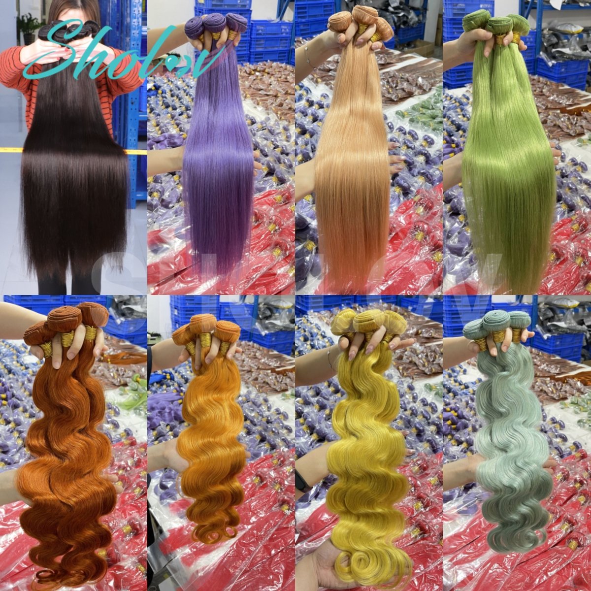 Brazilian Cuticle Aligned Silky Straight Natural Wave Curly Double Drawn Virgin Natural Human Hair Extensions bundles