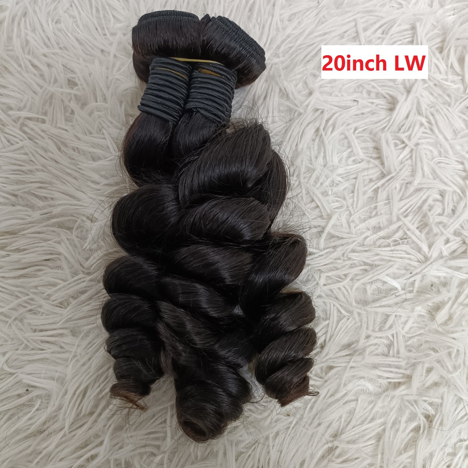 Letsfly Fast Shipping Wholesale Cheap Natural Loose Wave Short Curly Remy Hair Bundles 100% Human Hair Extensions