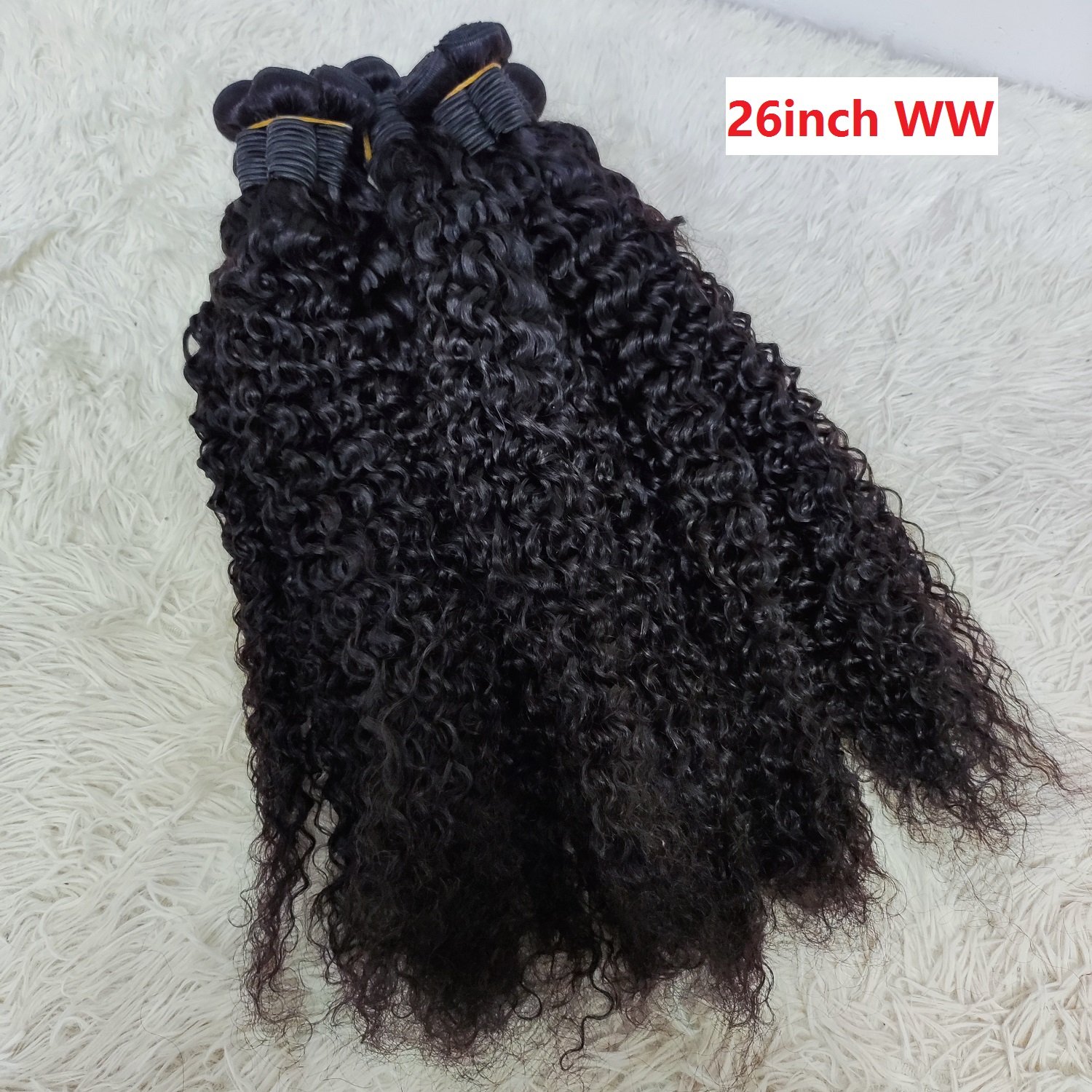 Letsfly Fast Shipping Wholesale Cheap Natural Loose Wave Short Curly Remy Hair Bundles 100% Human Hair Extensions