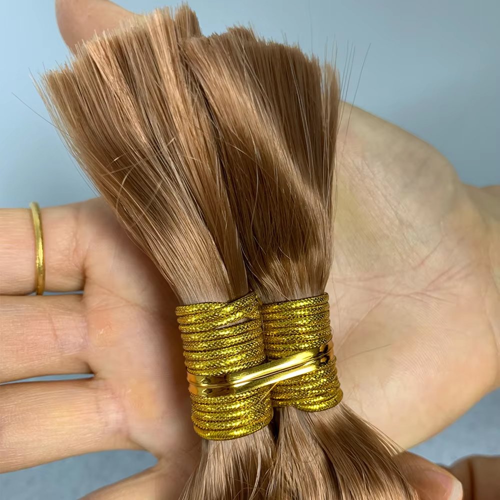 Upgraded Synthetic Braiding Hair Reusable Deep Wave Braided Hair Extensions French Curl Pre stretched hair for braiding Washable