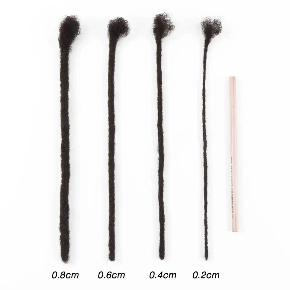 High Quality Full Handmade Unprocessed Virgin Brazilian Braiding Afro Kinky Curly Bulk Human Hair Dreadlock Hair Extensions